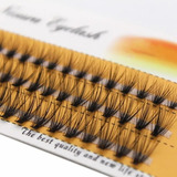 Cilios Nesura Tufinhos Alongamento Fio A Fio 30d Fio Russo 15mm