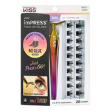 Cílios Postiços Autocolante Impress Falsies - Kiss New York