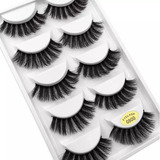Cílios Postiços G800 Cartela Com 5 Pares