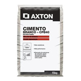 Cimento 15 Kg Cpb-40 Branco Estrutural Axton