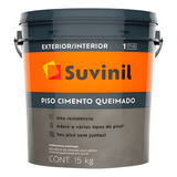 Cimento Queimado Para Pisos 15 Kg Suvinil