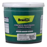 Cimento Queimado Perolizado 3 Kg - Brasilux