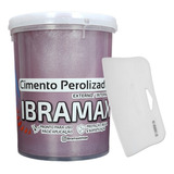 Cimento Queimado Perolizado Roxo Vicenzza 1,5kg