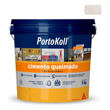 Cimento Queimado Portokoll 5kg Cor Geada