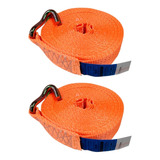 Cinta Amarração Cargas 50mm X 9mts X 5ton Gancho J 02 Unid