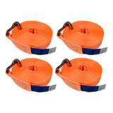 Cinta Amarração Cargas 50mm X 9mts X 5ton Gancho J 04 Unid.