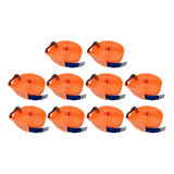 Cinta Amarração Cargas 50mm X 9mts X 5ton Gancho J 10 Unid.