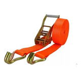Cinta Amarração Cargas 5ton 50mm X 4m C/catraca E 2 Ganchos 