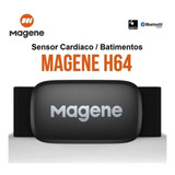 Cinta Cardiaca Magene Bluethooth Ant+ Bike Corrida Celular 