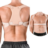 Cinta Corretor Postural Corrige A Postura Hidrolight Bege
