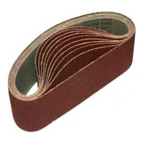 Cinta De Lixa 610x100 Para Makita 9400g Kit 3 Peças Madeira