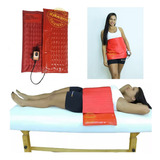 Cinta Faixa Manta Térmica 140x35cm Abdominal Infravermelho