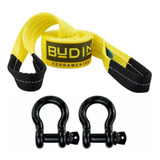 Cinta Fita Para Reboque 10 Ton X 8 Mts Com Manilhas 5/8 