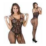 Cinta Liga Espartilho Lingirie Sexy Micro Tela Meia Calça