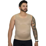Cinta Masculina Modeladora Alta Compressão Tecido Duplo