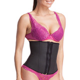 Cinta Modeladora Feminina Abdominal Emborrachada Ziper