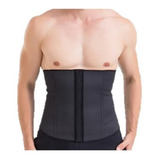 Cinta Modeladora Fitness Redutora Masculina Abdominal Preta