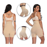 Cinta Modeladora Shorts Alta Compressão Shaper 4 Barbatanas
