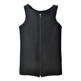 Cinta Modeladora Slim Masculina Com Ziper Fitness Hot Top