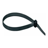Cinta Plástica Fita Hellermann Enforca Gato 20 Cm - 200 Unid Cor Preto