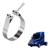 Cinta Silencioso Inox Para Caminhão Volv Fh Fm Nh
