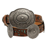 Cinto Ariat Importado Concho Western Country A1530633