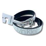 Cinto Calvin Klein Feminino Branco Importado Original Eua