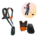 Cinto Colete Duplo Reforçado Para Roçadeira Modelo Stihl Top