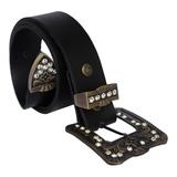 Cinto Cowgirl Fivela Strass Ouro Velho Feminino Country