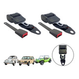 Cinto De Segurança Kit Retrátil Catraca 2 Pontos Vw Fusca
