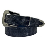 Cinto Feminino Texana Fivela Brilho Strass Festa Balada