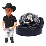 Cinto Fivela Country Infantil Rodeio Festa Unissex