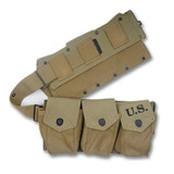 Cinto Tático 6 Bolsos - Segunda Guerra Mundial