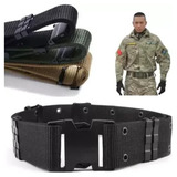 Cinto Tático Militar Padrão Exercito Ajustável Reforçado