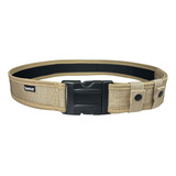 Cinto Tático Militar Preto Verde Tan - Airsoft - Guarnição - Na