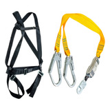 Cinturão Paraquedista Segurança 1 Ponto Com Talabarte Fita Y