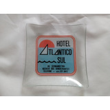 Cinzeiro Antigo De Vidro Hotel Atlântico Sul Leia Descrição