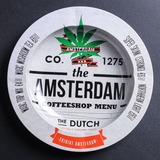 Cinzeiro Bandeja Alumínio 14cm. Amsterdam The