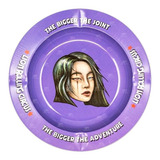Cinzeiro Circular Lion Rolling Circus Violet Torah