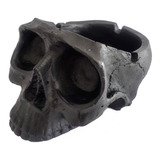 Cinzeiro Crânio Caveira Resina Esqueleto Decorativo