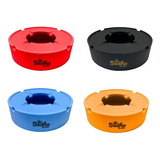 Cinzeiro De Silicone Pequeno Redondo C/ Tampa Sadhu
