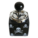 Cinzeiro Esqueleto Caveira Skull Ossos Cigarro