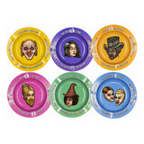 Cinzeiro Lion Rolling Circus Metal Sortido 