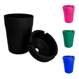 Cinzeiro Portátil Para Carro Plastico Anti-cheiro Cores