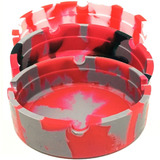 Cinzeiro Silicone Resistente Ao Calor Cinzas Redondo Barato