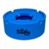 Cinzeiro Silicone Sadhu Pequeno Redondo C/ Apoiador Estiloso
