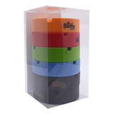 Cinzeiro Silicone Sadhu Pequeno Sem Tampa Com 6 Unidades