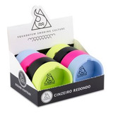 Cinzeiro Silicone Squadafum Redondo Display Com 8 Unidades