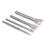Cinzel Para Furar Couro Garfos Kit 3mm Puncher Vazador
