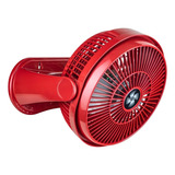 Circulador De Ar 25cm Vermelho/prata 220v Ventimais Cor Da Estrutura Vermelho Cor Das Pás Prata Diâmetro 25 Cm Frequência 60 Material Das Pás Plástico Quantidade De Pás 3
